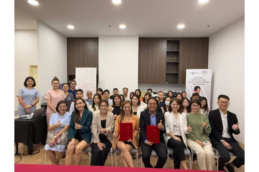 Signing of Memorandum of Understanding (MOU) between Oneworld Hanxin Education and Dermique and launching of Diploma in Aesthetics and Beauty Management